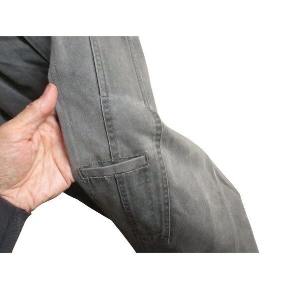 30x32 Vintage Women's Jeans 1980's Preppy Cowgirl Gray Pleated Relaxed Fit Mom - Picture 6 of 7